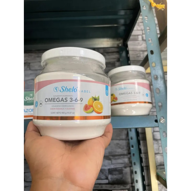 2 Colágeno Hidrolizado Omegas 3 6 9 ,mejora Piel Shelo
