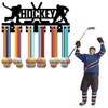 CREATCABIN Hockey Medal Holder Display Medal Hanger Rack Hockey Player