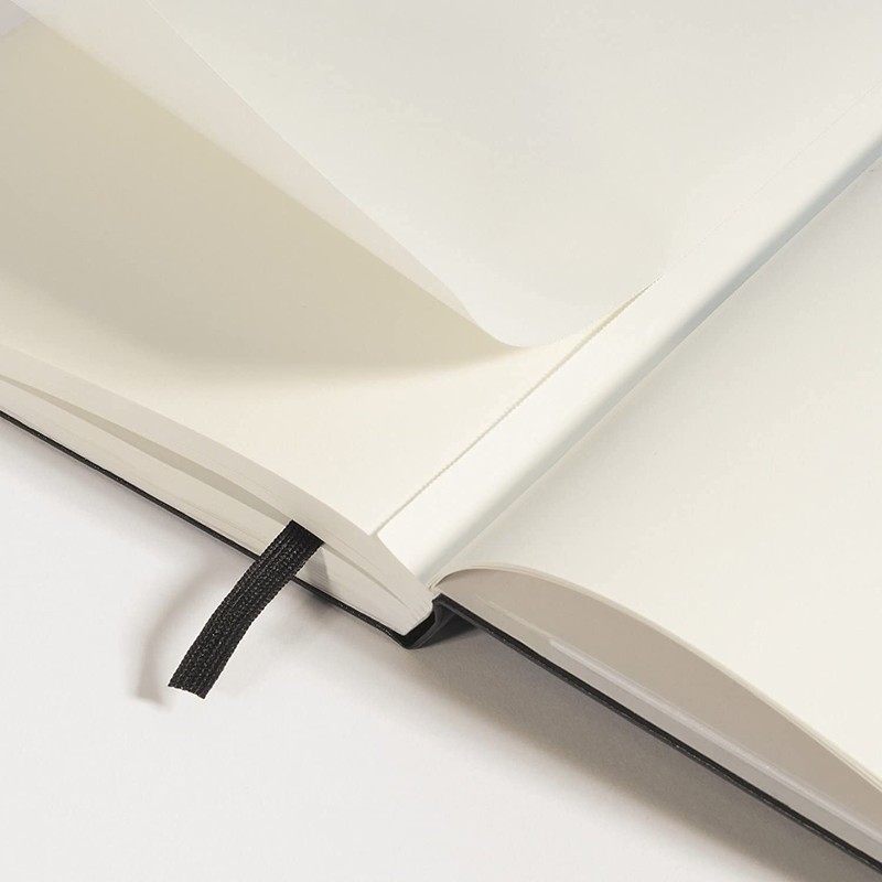 LEUCHTTURM1917 348106 Notebook Pocket (A6), Hardcover, 187 Numbered Pages, Squared,