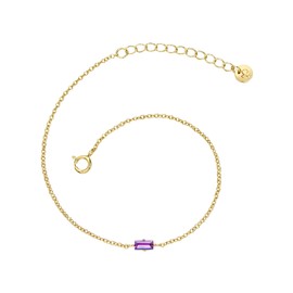 Glanzstücke München Women's Bracelet 925 Sterling Silver with Zirconia, Silver, Cubic Zirconia