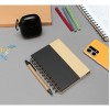 Libreta Cuaderno Ecológico Con Pluma Post-it Y Banderitas