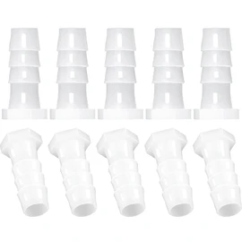 JoyTube 5/16" Plastic Pex Barb Plug End Cap Pipe Crimp Fitting (Pack of 10)
