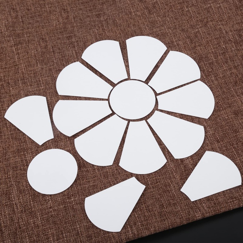 44 Pcs Paper Quilting Template, Yetaha, Reusable, Flower Shape Paper