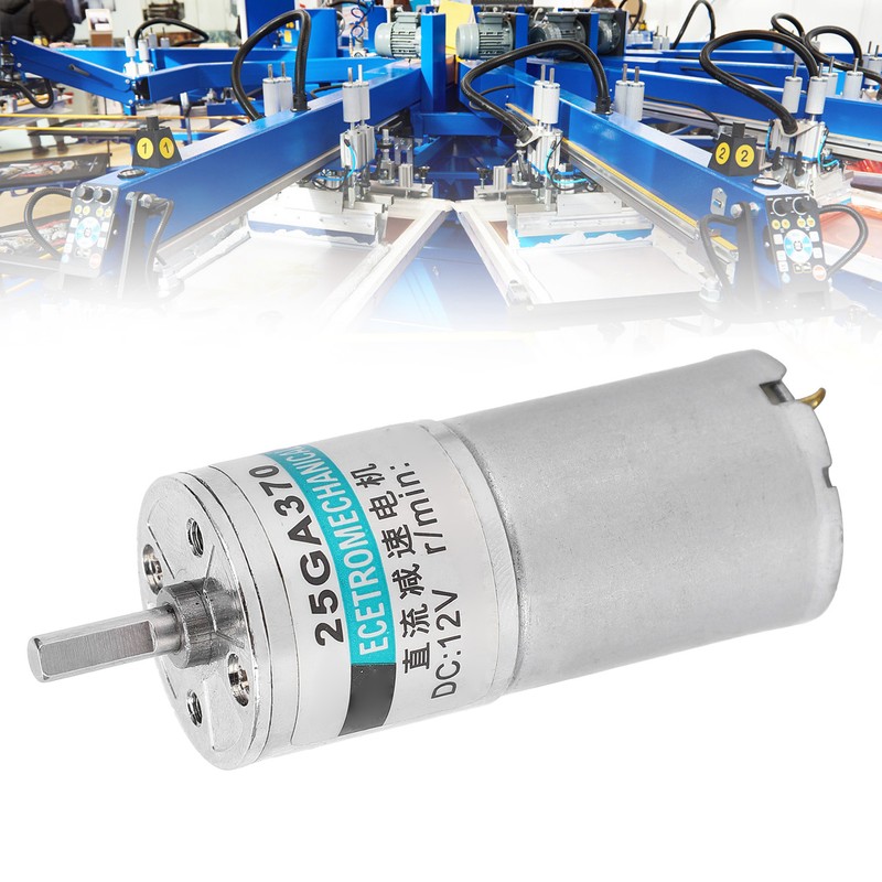 DC Gear Motor Micro Low Speed CW CCW Permanent Magnet