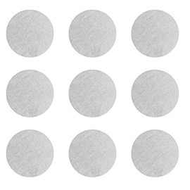 SOWAKA 100 Pcs Cup Cap Lid Liners, 15 cm, White, Leak Proof, Paper