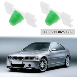 30 Pcs Car Side Strip Clips Compatible with 3 Series E46 Replaces 51138250585 Plastic Plate Retaining Clips