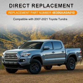 JDMON Rear Bump Stops, Axle Jounce Bumper Compatible with Toyota Tundra 2007-2021, Replace 48306AA0A010, 2PCS