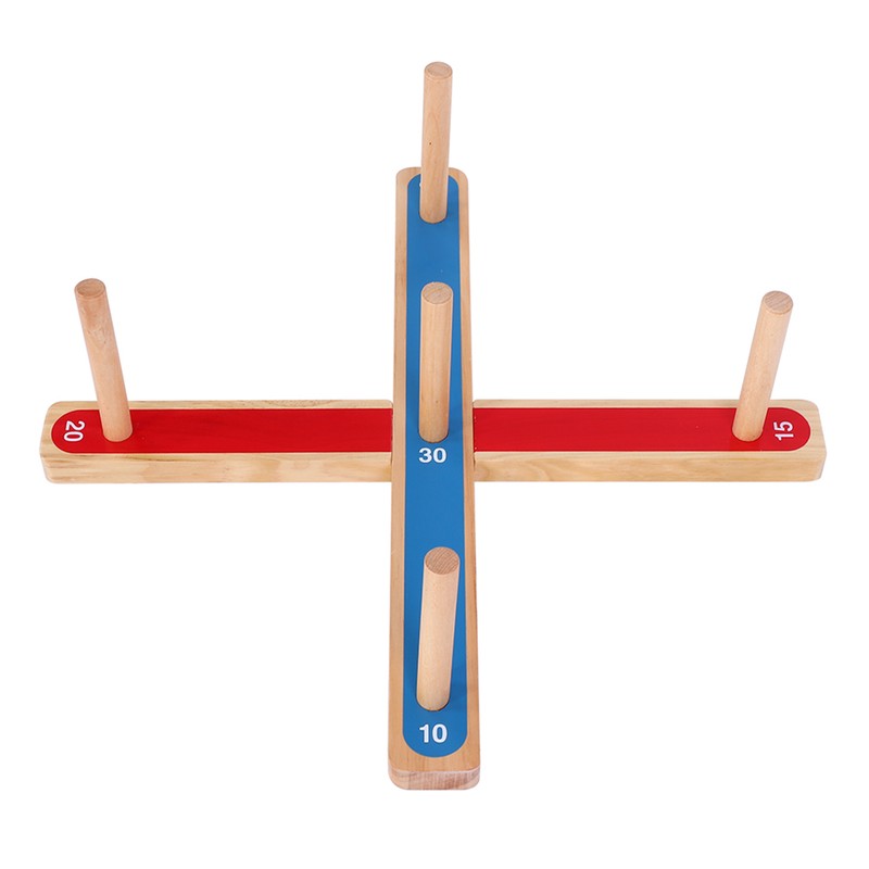 Ring Toss Hoopla Game Set Ferrule Throwing Game Party Game