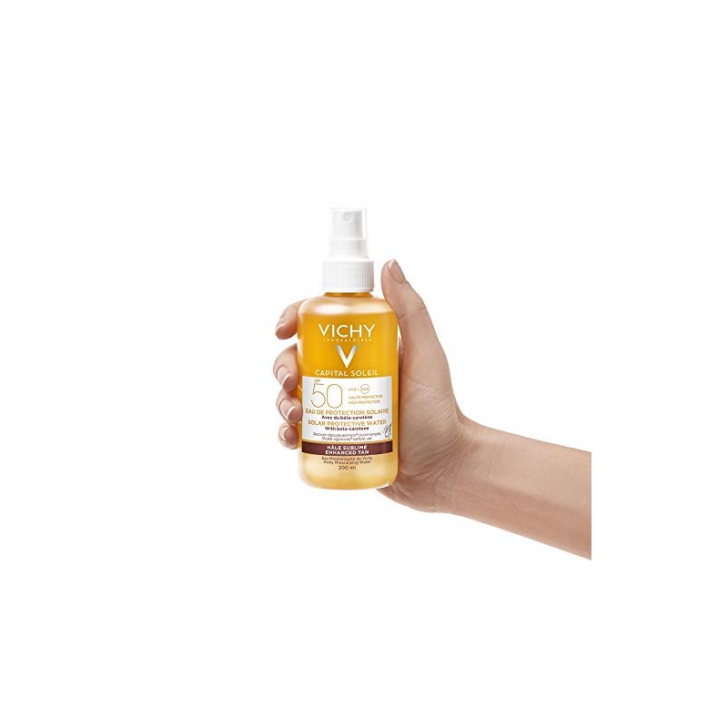 Vichy Capital Soleil Agua Solar Bronceadora FPS 50, 200ml