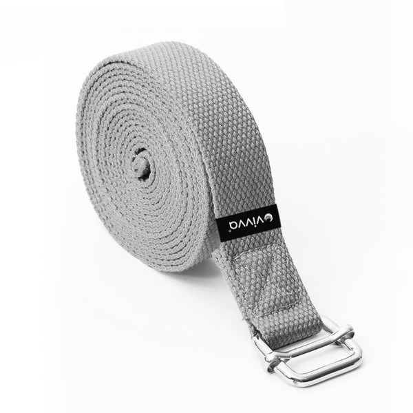 Vivva Yoga Strap Non-Elastic Cotton Belt Stretch Bands Durable and
