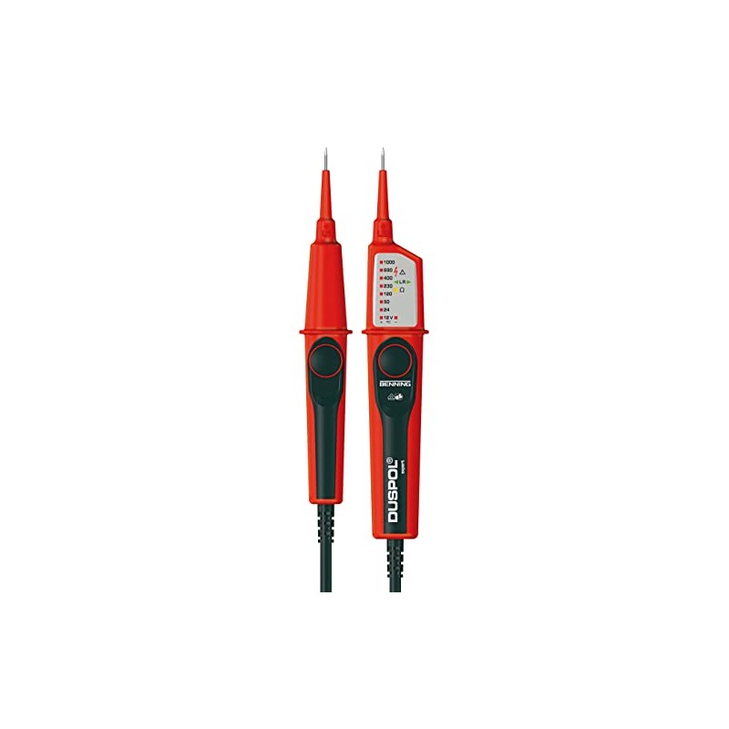 Benning Duspol Expert Voltage and Continuity Tester with Benning Bag