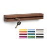 Buchenbusch urban design Key Rack Walnut, Felt Insert Coffee Brown