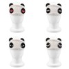 Set of 7 Cute Lovely Adorable Comfortable Lightweight Panda Face