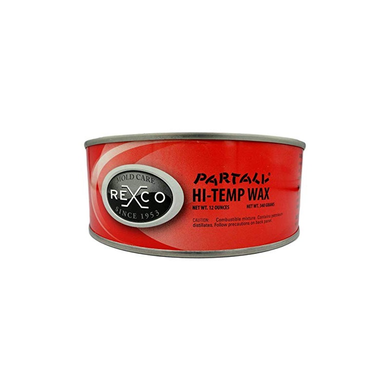 Rexco - Partall Hi-Temp Mold Release Wax - 12oz
