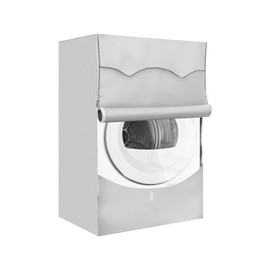 Cover for washing machine interior, 60 x 64 x 85 cm, front load, washing machine cover, waterproof and dustproof, suitable for washing machine dryer, drum cover