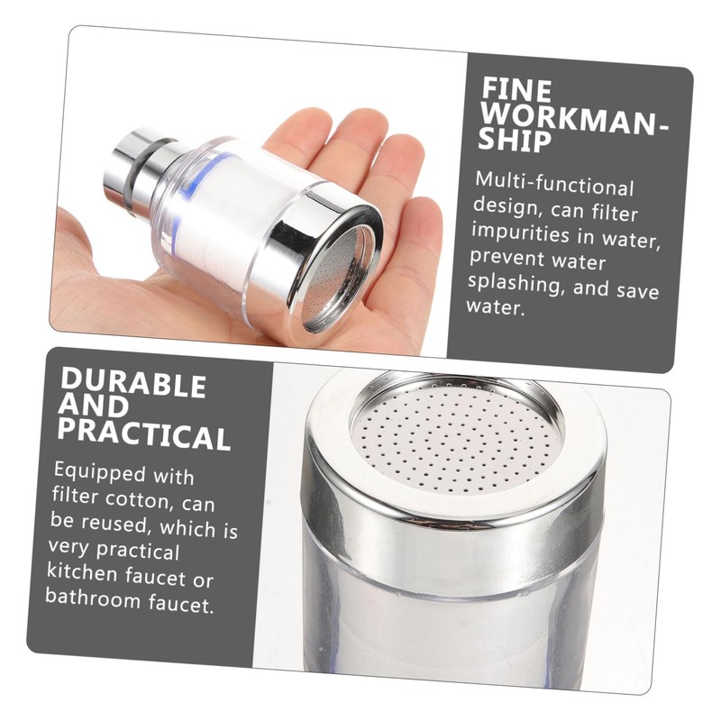 Operitacx 1 Set Wasserfilter Küchenspüle Wasserhahn Filter Reiniger À Spüle