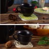 DIY Mosaic Coasters kit, 2 Pieces tourquoise Blue