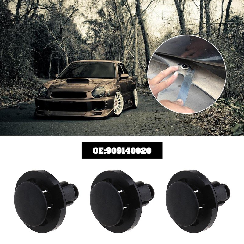 eMagTech 10PCS Car Side Skirt Push Clips 909140020 909140055 Compatible