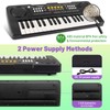 HEEPUEW Kids Piano Keyboard, 37 Keys Portable Music Keyboard Electric