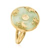 Ross-Simons Gemstone Good Fortune Butterfly Ring in 18kt Gold Over