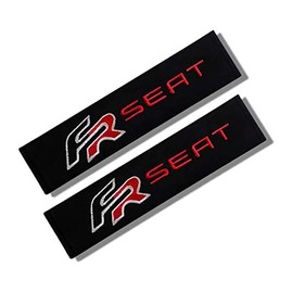 Racing Style Seat Belt Pads. Pair Supplied. Tarraco Mii Arona Ateca Ibiza Toledo Leon Alhambra Arosa Marbella Inca Altea Exeo