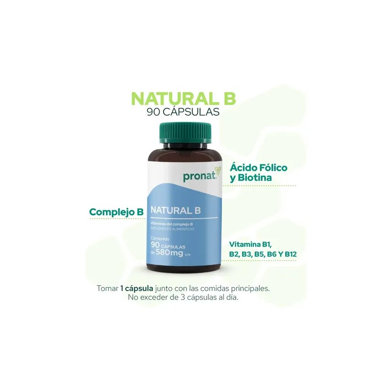 Natural B (90 Caps) Pronat