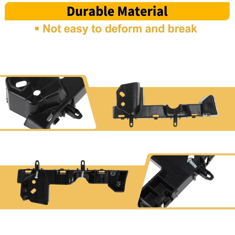 FUELHOOD Front Bumper Bracket for GMC Terrain 2018-2021 No.84709614/84709616/84362702/84362701/GM1043144/GM1042144 Left
