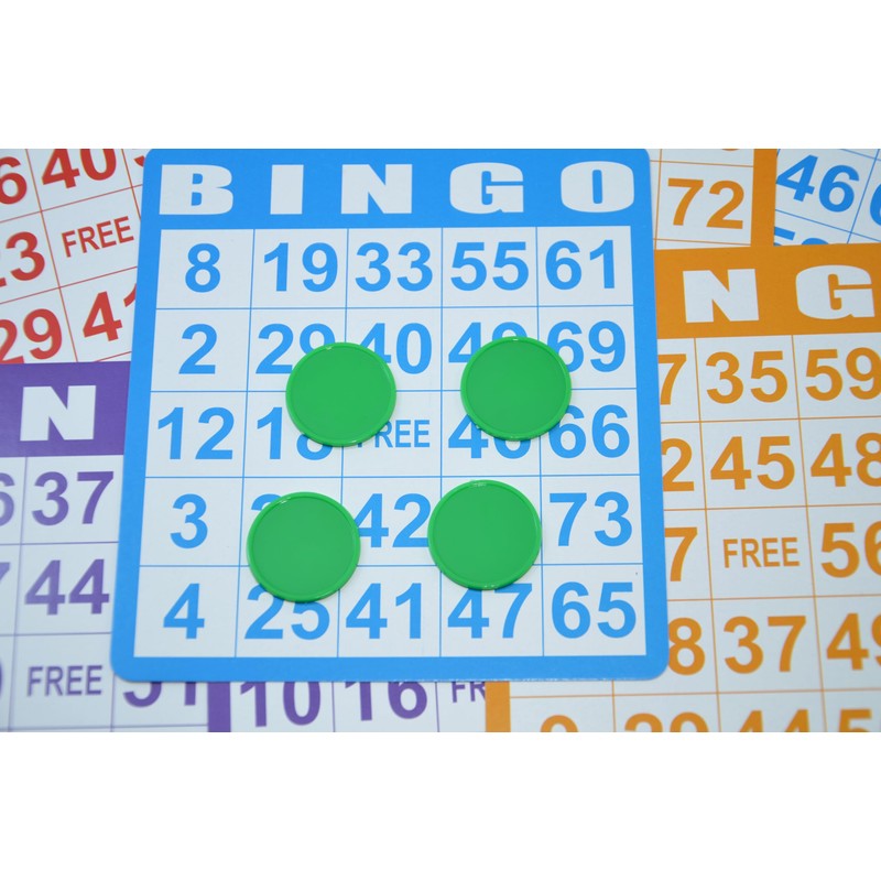 Smartdealspro Set of 100 25MM/1 Inch Opaque Plastic Learning Counting