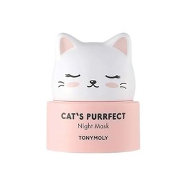TONYMOLY Mascarilla nocturna para gatos Purrfect, 50 g.                                                                                               