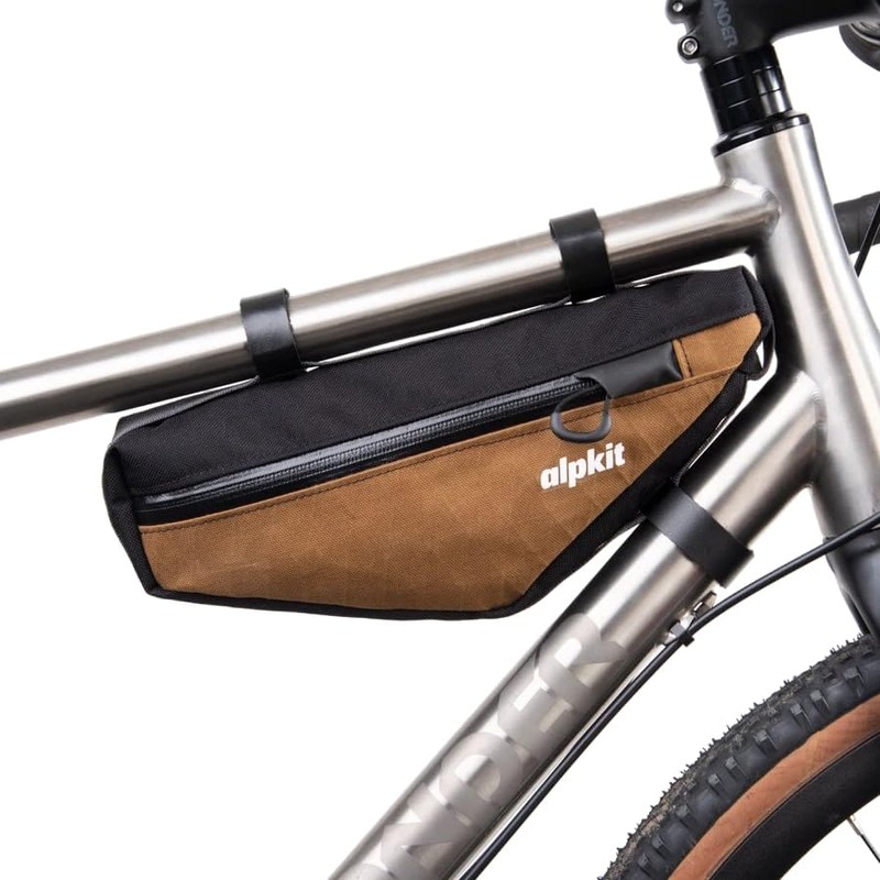 Alpkit Bilbie Weatherproof 1.5 Litre Half-Length Frame Bag (Storm Grey)