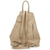 Caspar Large Women's Leather Backpack Elegant City Backpack - Classic