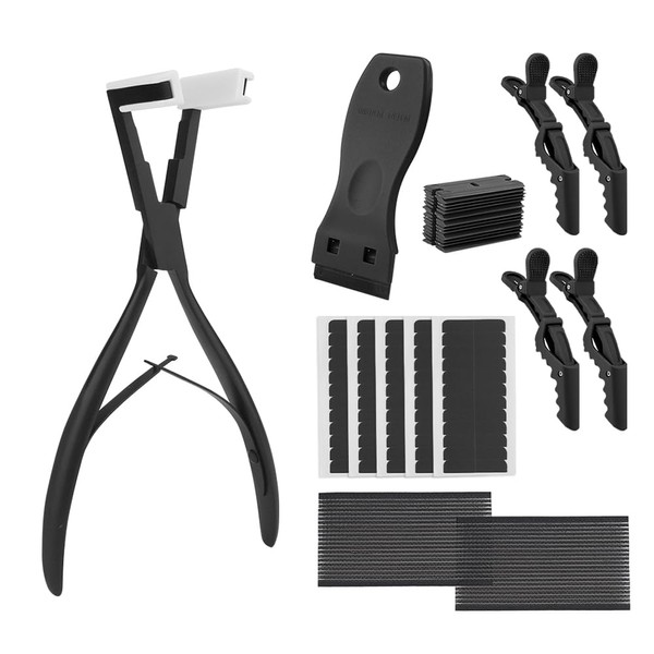 Lanshii Tape In Hair Extension Tool Kit Tape in Hair