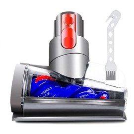 HAPYLD Mini Motorized Brush Head Compatible with Dyson Cordless V7 V8 V10 V11 V15 Vacuum Cleaner, Pet Hair Cleaning Tool, for Carpeted Stairs, Couch Cushions, Upholstery and Car Carpet