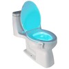 Automatic Motion Sensor Toilet Night Light, Modern Elegant Design With