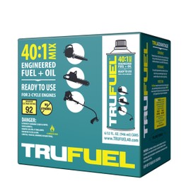 TruFuel 2-Cycle 40:1 Pre-Blended Fuel for Outdoor Power Equipment - 32 oz. (Case of 6)