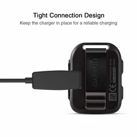INF Ladekabel kompatibel mit Garmin Forerunner 235, 735XT, 630, 645, 230, Vivomove HR und Approach S20 / Ladegerät mit Cliphalter, integriertem Überspannungsschutz und Überstromschutz