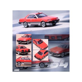 Inno Models 1/64 Nissan Skyline 2000 TURBO RS-X (DR30) Red/Silver Finished Product