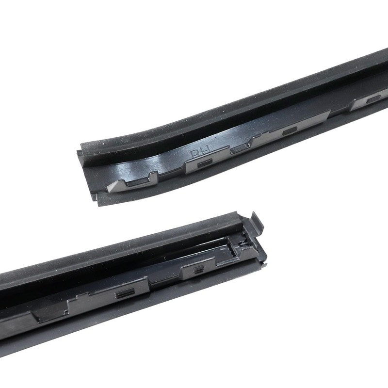ATUOTPO Passenger Side Outer Glass Front Windshield Pillar Molding Compatible