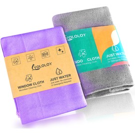 YOLOLOY Enviro Cleaning Cloth Set, Quality Replacement for Norwex Enviro Cloth, Basic Package Cleaning Cloth. for Cleaning Home, Car, Bar, Hotel Office. Only Water is Needed to Complete The Cleaning