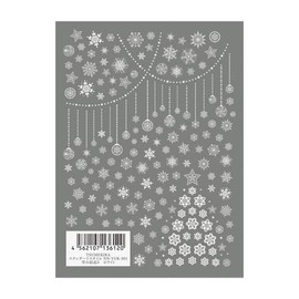 tumekira (tsumekira) Nail Stickers for Snowflake 3 NN – Yuk – 302 