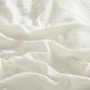 Boqingzhu Muslin Cotton Fitted Sheet 90 x 200 cm White