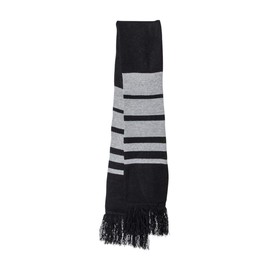 Sportsman Soccer Scarf One Size Black/Heather Grey