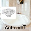 Antrader Kitchen Sink Strainer, 2Pcs Stainless Steel 2-Inch Diameter Mesh