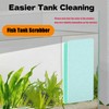 Zoewan 3 Pack Fish Tank Cleaning Tools, Aquarium Double Sided