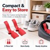 Plastic Shoe Helpers for Easy Shoe Wearing – 2-Piece Curved
