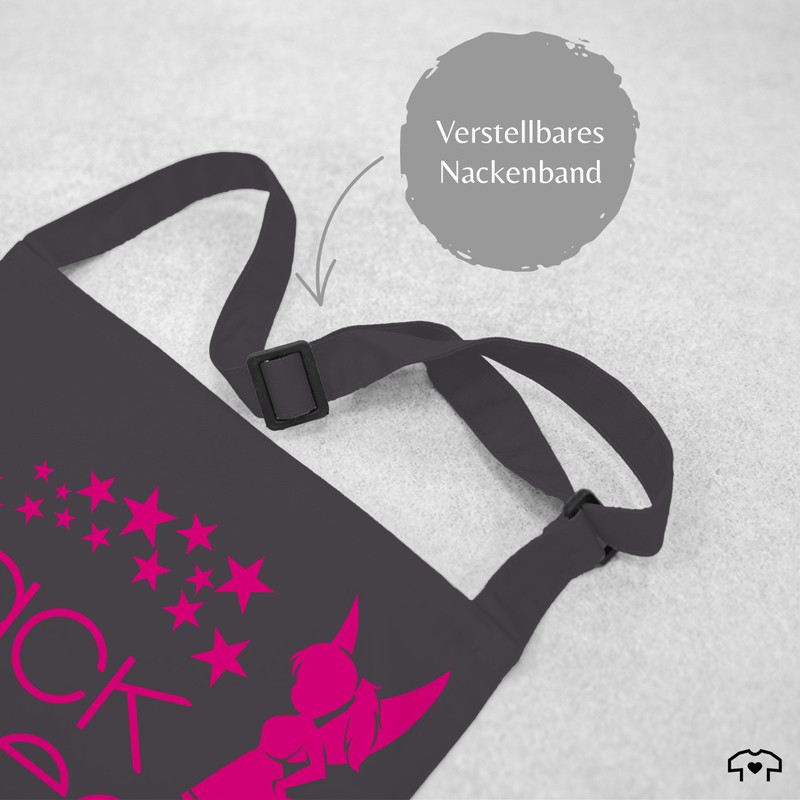 Geschenk mit Namen personalisiert by Shirtracer - Apron - Baking