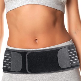 Thx4COPPER Back Brace, Sacroiliac Hip Belt, Breathable, Relieves, Unisex, M