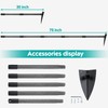 Lcokeiy Hoe Garden Tool,Triangle Gardening Hoe with Sharp Blade for