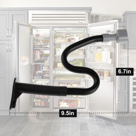 W10619951 Refrigerator Drain Tube, Replacement for Whirlpool, Maytag, Kenmore, Replace 2887289 AP5780744 W10210987 with Instruction