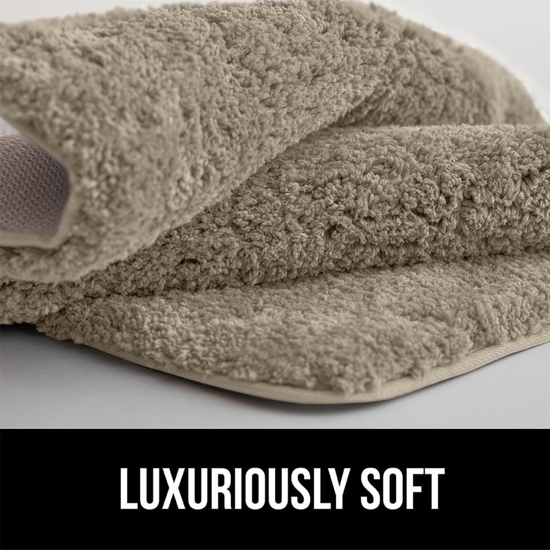 Gorilla Grip Premium Luxury Bath Rug, Absorbent, Soft, Thick Shag,